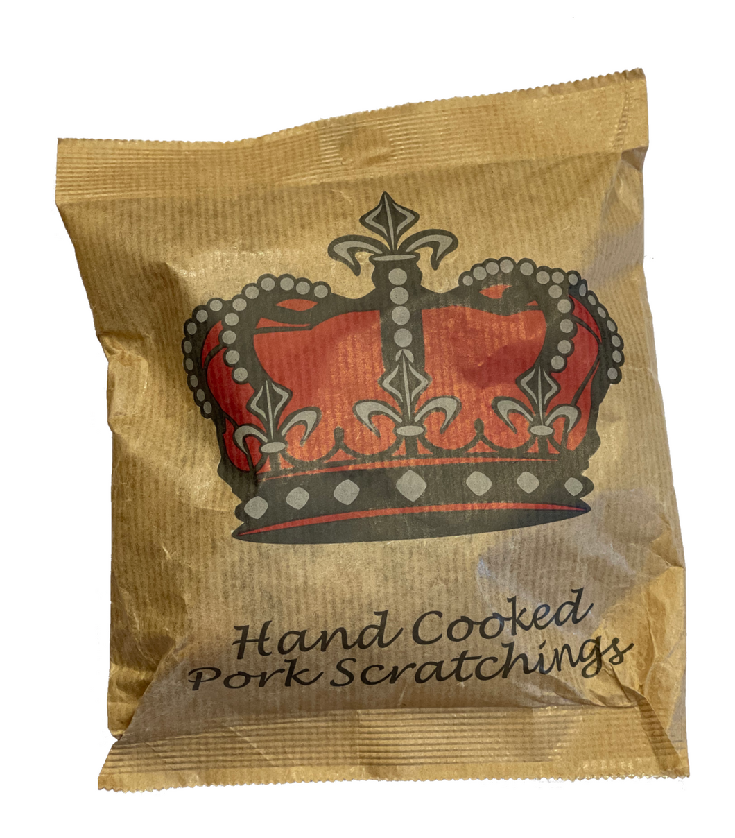 Crown Hand Cooked Pork Scratchings - 100g